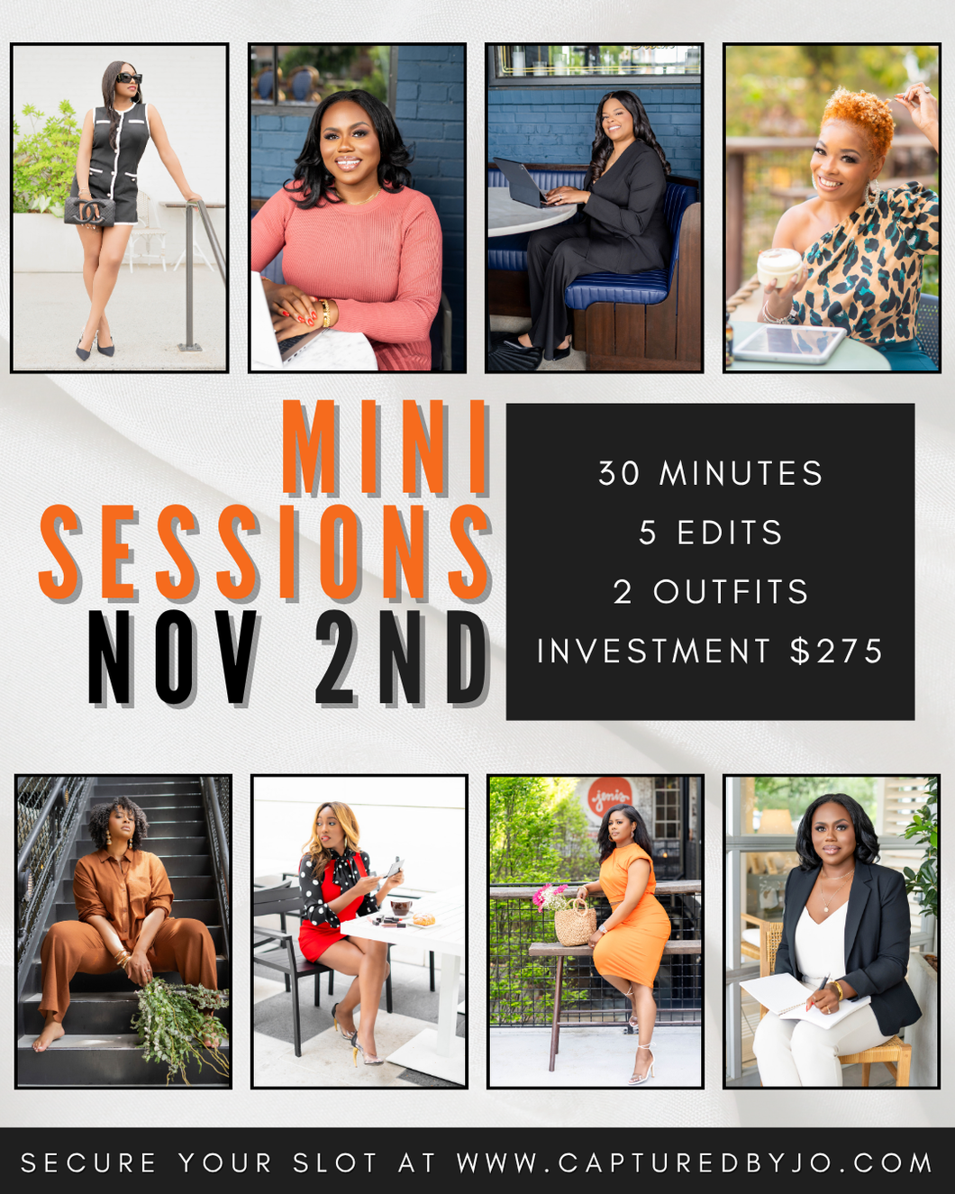 OUTDOOR MINI SESSION | NOVEMBER 2ND